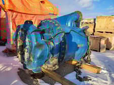 3784 GPM @ 243' TDH, Warman #5800-600-1200, Submersible Slurry Pump, 33 m @ 1.0 S.P. Submergence, 306 HP