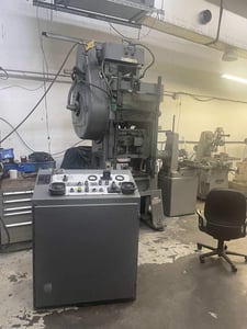 60 Ton, Minster #P2-30, straight side double crank Piece Maker Press, air clutch & brake, 1974