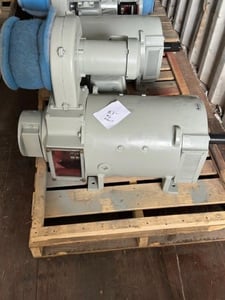 60 HP 1750/2100 RPM General Electric, Frame CD328AT, Shunt Continuous Duty With Blower, 500 VA, rebuilt