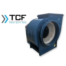 30000 cfm @ 4 S.P., Twin City #365-BCV-SW, industrial fan, 37" wheel diameter, backward incline, 40 HP TECO
