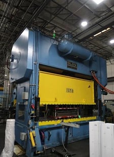 Image for 300 Ton, Blow #SC2-300-144-48, heavy duty straight side 2-point vari-speed press, 6" stroke