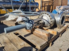 12" L & T Valves Limited #163, Gate Valve, Class 600, ASME B16.34, Stem 18-8SMO, CF8M ball, 2019
