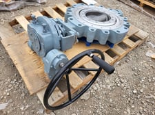16" Sundstrand Valve Inc #BF3-22-1-6974-16, Butterfly Valve, Class 150, ASME B16.34, Stem 17-4PH, 2019
