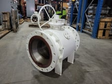 16" x 12" TY Valve Corporation, Ball Valve, Class 150, Stem A182 F51, API 6D/ISO14313 Standard 2014