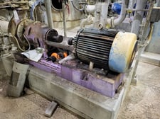 1200 GPM @ 105' TDH, Goulds #3175S, Paper Stock/ Process Pump, 75 HP, 1775 RPM, 575 V, 6x8-12 size