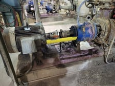 1860 GPM @ 62' TDH, Goulds #3175M, Goulds #3175S, Paper Stock/ Process Pump, 40 HP, 1180 RPM, 575 V, 8x10-14