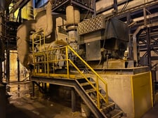 67861 cfm, 13 psi, Allis-Chalmers #D36JR, Centrifugal Vapor Compressor, 2000 HP, 4000 V Induction motor, 4548