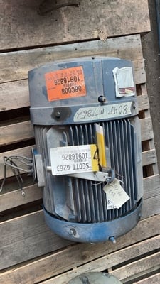 60 HP 1780 RPM Siemens, Frame 364TS, TEFC, 1.15 service factor