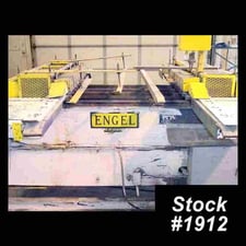 10 Stand, Engel, duplex rollformer, 36" W, 1-1/4" shaft diameter, 3" shaft length, 5" horiz centers, 3"