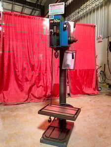 12-5/8" Nider #N1-50B, geared head drill press, 2" drill diameter, 5-1/4 spindle travel, #4MT