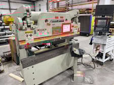 60 Ton, Accurpress #7606, CNC press brake, 6' overall, 52" between housing, 8" stroke, 14" open, ETS 2000