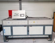 RCN #Multipro-2500, Automatic 2-Chamber Kiln, for Production of Glass Basins, (6) Bending forms, 98" width x