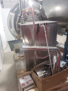 Image for CapsulCN #BYC-1500, Commercial Color Coating Tablet Machine, 150-250 kg/load, 20 - 50 deg C coating, 1500mm drum diameter, 220 V, 8.57 kW, 2021