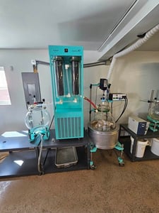 Solvent/Ethanol Recovery System, Ecodyst #Ecochyll-X7-50L, 25 L/hr. Ethanol Recovery, 50 L True Load, 40 C