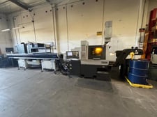 Tsugami #B0385C, Swiss CNC Lathe, 5-Axis, 12' Magazine Barfeed, 10.4" Color LCD, 2000 psi Coolant, 2018