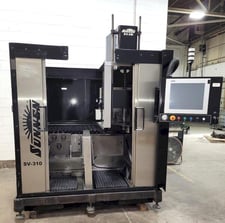 Sunnen #SV-310, vertical honing machine, Windows 7 Ultimate, .75"-8" ID, 28" workpiece length, 2007
