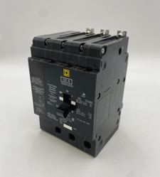 125 Amps, Square D, EDB34125SA, Bolt-On Circuit Breaker, 480 Volts 3P 3PH EDB Shunt Trip 120V