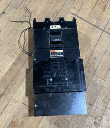 400 Amps, Federal Pacific, XJL631400, Circuit Breaker 400A 3P 600V 3PH XJL Fusematic Shunt Trip 125VAC