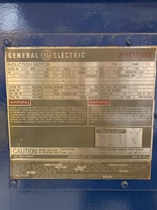 1000 HP 1185 RPM General Electric, Frame P311 & 8311S, weather protected enclosure type 2 SB, 4000 Volts (2
