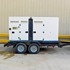 75/85 KW PSI / Psi, Natural gas / LP trailer mounted trailer, 2014