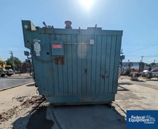 Cleaver Brooks #M4P-2500, Water Tube Boiler, 59 HP, 2.5 million btu input, 2 million btu output, 2002