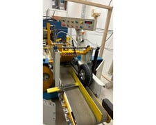 12" Holytek #HP-11, horizontal band saw, 4270" mm x 25" mm x .89mm blade, 725mm blade, 55 FPM, 2015