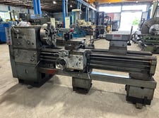 25" x 60" Toolmex #TUR630M, engine lathe, 4" hole, inch/metric threading, 1989