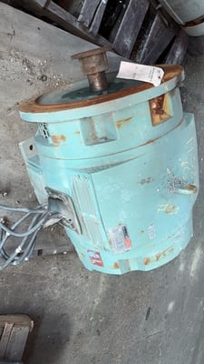 161 HP 3600 RPM Relaince, Frame 404TDZ, Drip-Proof Ball Bearing, 1.0 service factor