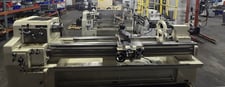 22" x 100" Cadillac #22100, geared head engine lathe, SWI Trak 2-Axis digital read out, 1-7/8" thru hole