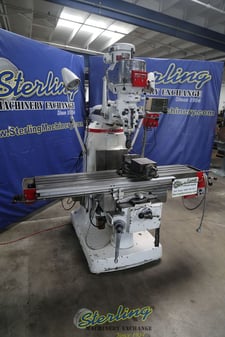 Bridgeport #Series-II, CNC vertical mill, 11" x58" table, Mitutoyo 2-Axis digital read out, variable power