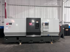 Haas #ST-40, CNC lathe, 34.5" swng, 15" cuck, 4" bar, chip conveyor, 40 HP, never used, 2021