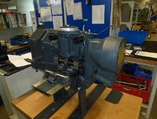 Bruderer #BBV-202/120, mechanical feed, left-handed attachment, mechanical feed length adj via spindle