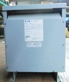 15 KVA 480 Delta Primary, 208/120 Secondary, Eaton V48M28T, DT-3, 1 year warranty