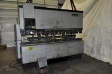 100 Ton, Amada #FAB-100D/FBD-1030, press brake, 10' overall, 106.3" between housing, 3.94"stroke