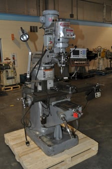 Bridgeport #Series-I, vertical mill, 9" x42" tbl., 2 HP, 70-4200 RPM, Bridgeport power feed, Accurite digital