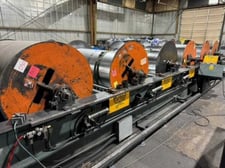 60" x .048" Engel #M-516UC, universal duct forming line, 150 FPM, 12 stand Engel duplex rollformer, 1997