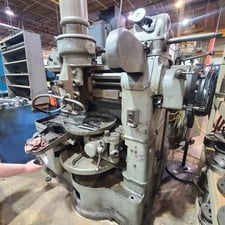 Fellows #61A, gear shaper, 5" stroke, 18" diameter, hollow spindle, 50-300 SPM, serial #21197