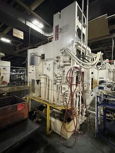 15 Ton x 48" stroke, BMS Cellmate #BMCM15-48, vertical table up broaching machine, dual station, 1998, #105178