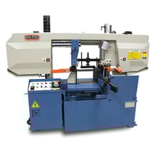 Bailegh #BS-360SA, semi-automatic horizontal band saw, 1.25" blade, new