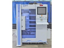Weeke #BHX-055, CNC flexible vertical machining center (P to P), 120" X, 33" Y, 2.4" thickness, pneumatic