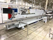 Homag #Ambition-2274, edgebander with pre-mill & corner rounding, 2.36"-4.13" workpiece width, 0.472"-1.574"