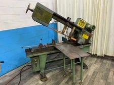 9" x 16" DoAll #C916, horizontal band saw, 158" x 1" blade, 2 HP, coolant, vises, 1986