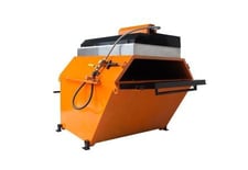 Asphalt Recycler, RA-500, 4.5 squaring ft. thermal bunker, infrared heater blanket