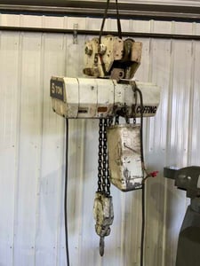 5 Ton, Coffing, electric chain hoist, pendant control