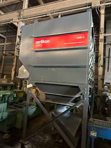Oerlikon Metco #OME54-120, thermal spray dust collector, 18 filters, s/n #12275043-L1-1