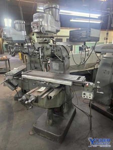 Bridgeport #Series-I, vertical mill, 9" x42" table, 2 HP, AcuRite II 2-Axis digital read out, 1 shot lube