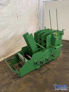 4000 lb. Durant #4816CO, motorized coil cradle, 16" coil width, 48" outside dimension, serial #5380