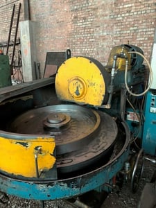 Arter #B40, hydraulic, 40" mag chuck, vari-speed, tilt table, 20" wheel, 10 HP, motor driven coolant