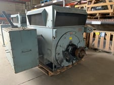 1250 HP 3600 RPM Teco Westinghouse, Frame 4009, WPISB, 4160 Volts
