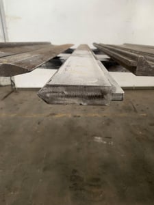 94" L, Press Brake Top 90 Degree Male Die